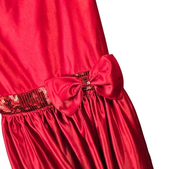 Kiki Red Sleeveless Dress - Picture 2 of 7